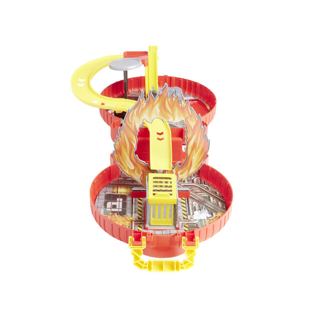 Ensemble garage et son v&eacute;hicule