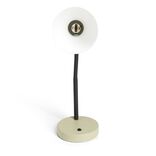 Lampe de bureau orientable m&eacute;tal vert &Oslash;14xH36cm