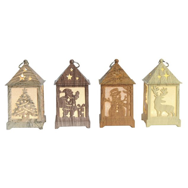 Lanterne de Noël à suspendre 1 LED