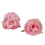 Rose &agrave; clipser x2 - &Oslash;5x9,5cm