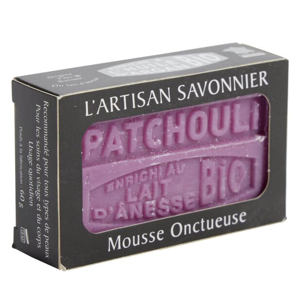 Savon au lait d'ânesse 60gr L'artisan Savonnier (plusieurs modèles)