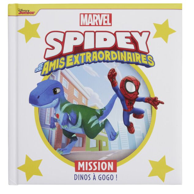 Livre d'histoire Spidey et ses amis extraordinaires Mission dinos &agrave; gogo 32 pages