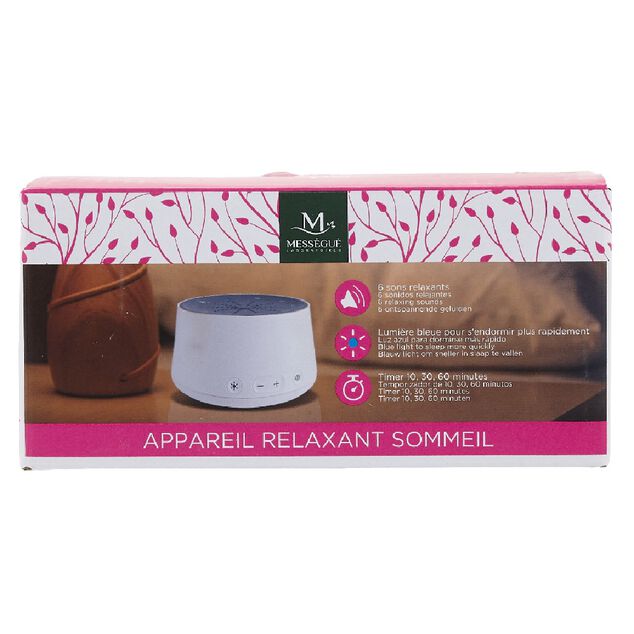 Appareil relaxant pour le sommeil Mességué