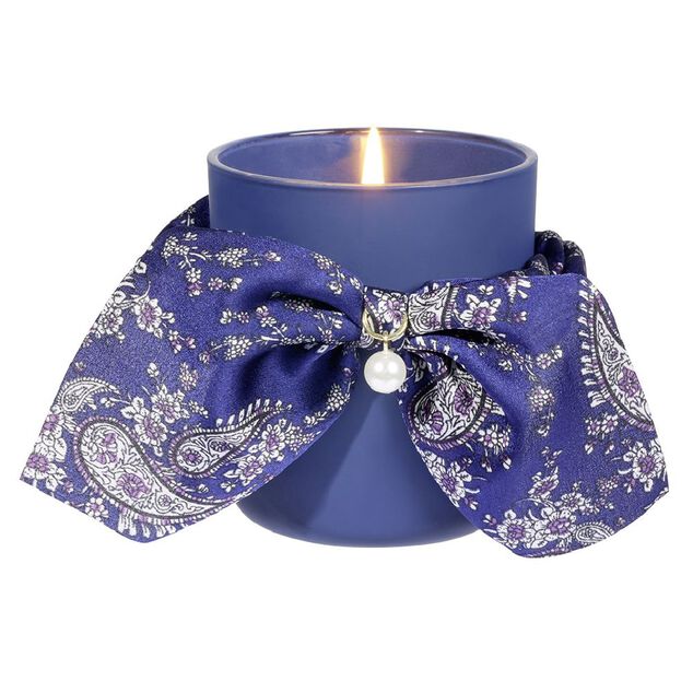 Coffret bougie + chouchou imprim&eacute; bandana