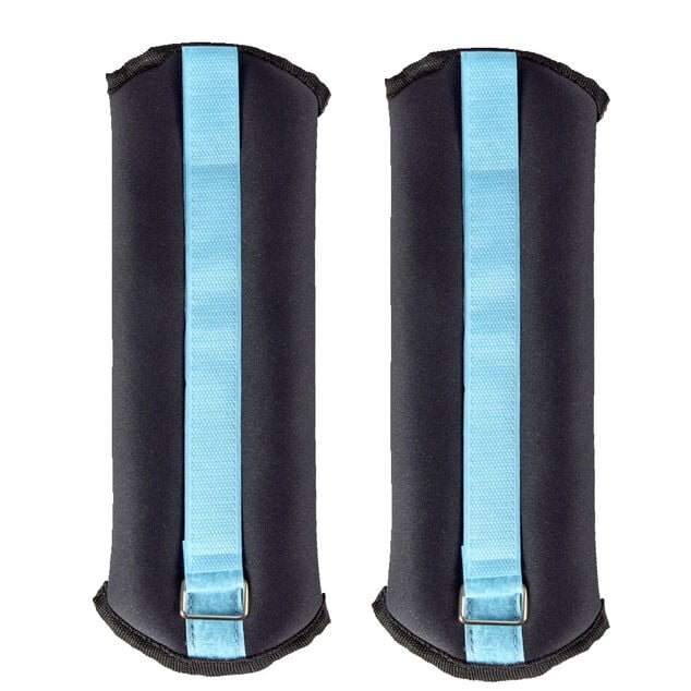 Brassard lesté de musculation 1kg x2 pour chevilles et poignets