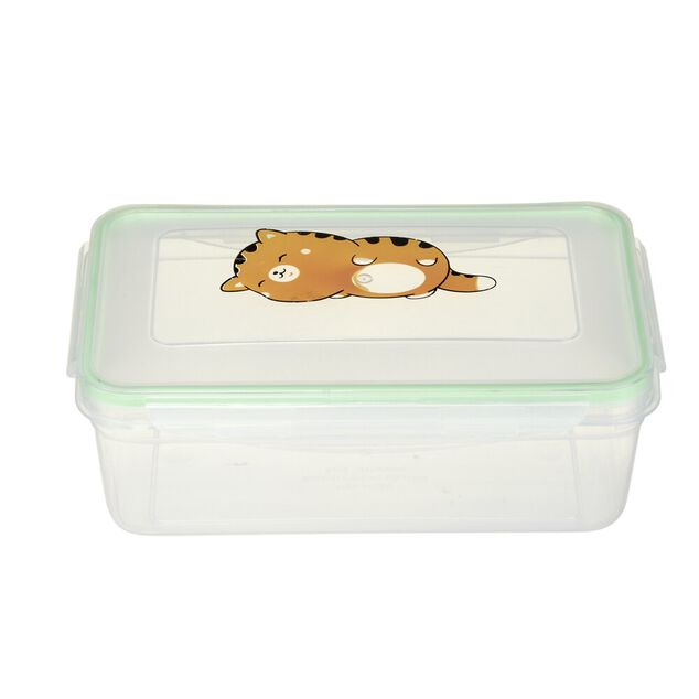 Sac fraîcheur 2L kawaii Chat c'est bon avec lunch box 1L et pain de glace