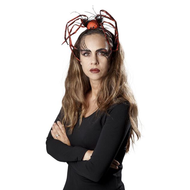 Serre t&ecirc;te araign&eacute;e ou chapeau Halloween