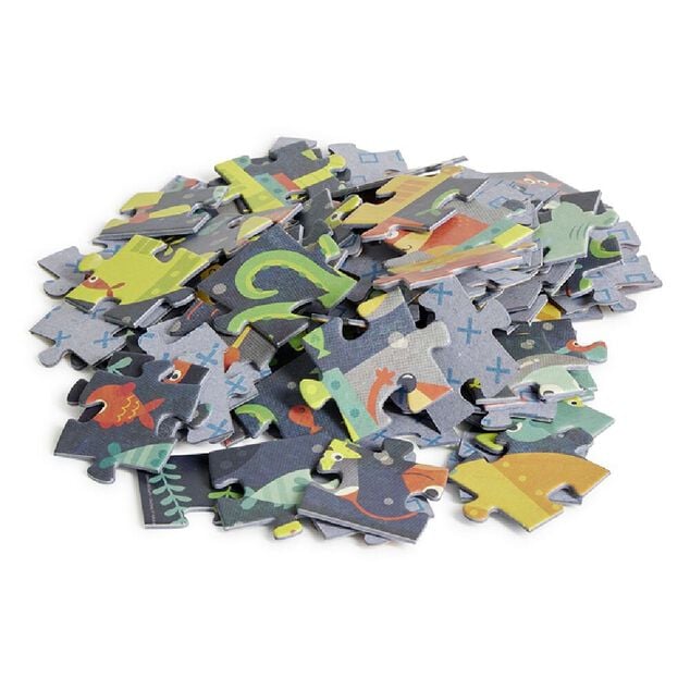 Puzzle enfant 48 pi&egrave;ces monde sous marin x2