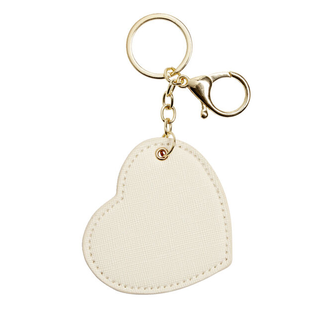 Porte clé coeur simili (3 modèles)