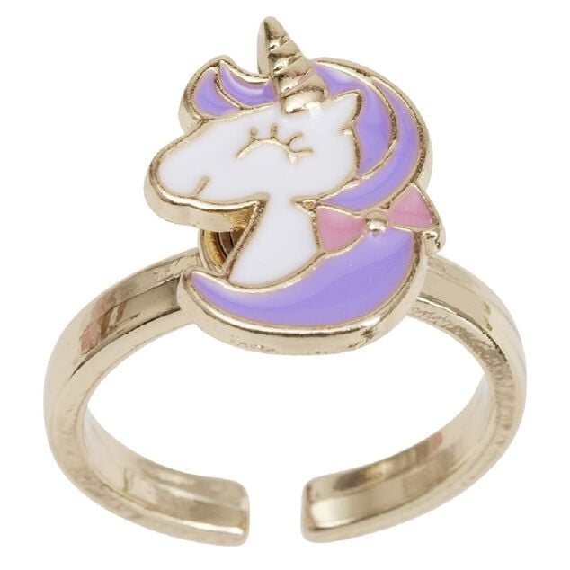 Bague spinner multicolore