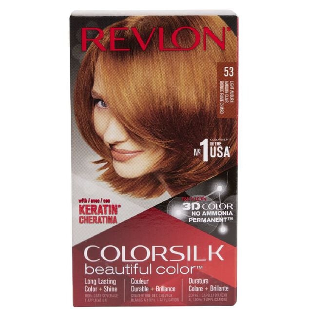 Coloration cheveux  Auburn classique Keratine 53 Revlon