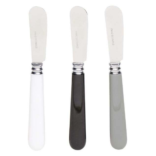 Tartineur manche coloré x 3