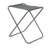 Tabouret de camping pliant gris
