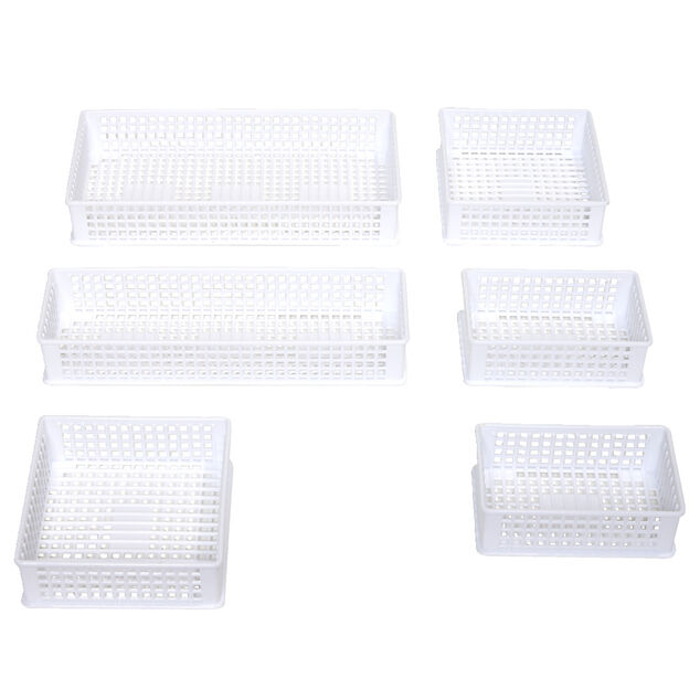 Panière de rangement x6 de tailles différentes