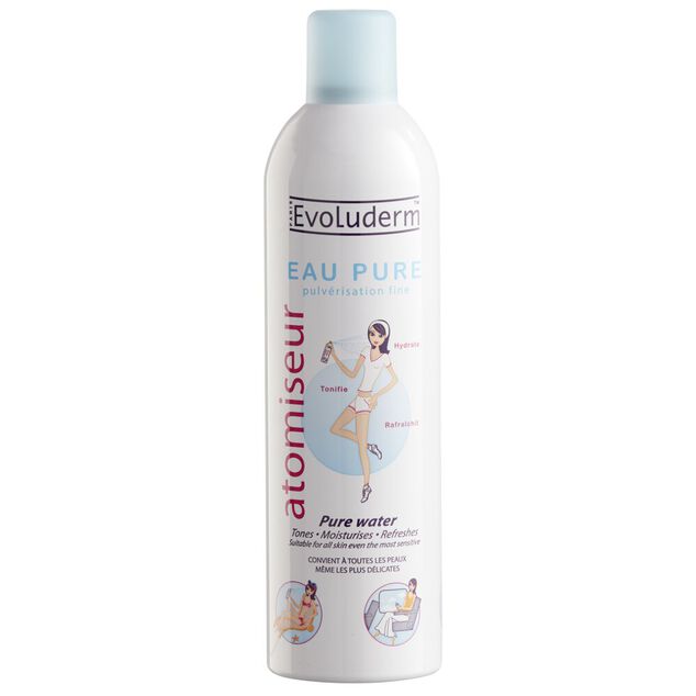 Atomiseur eau pure Evoluderm 400 ml
