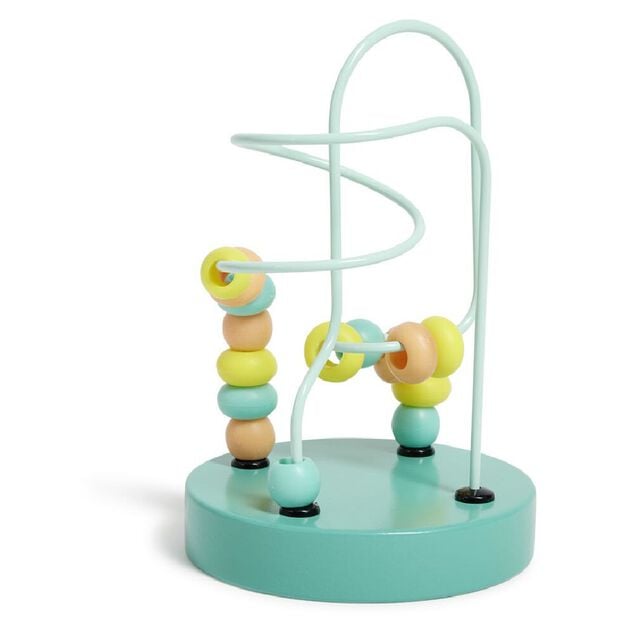 Labyrinthe éveil perles en bois