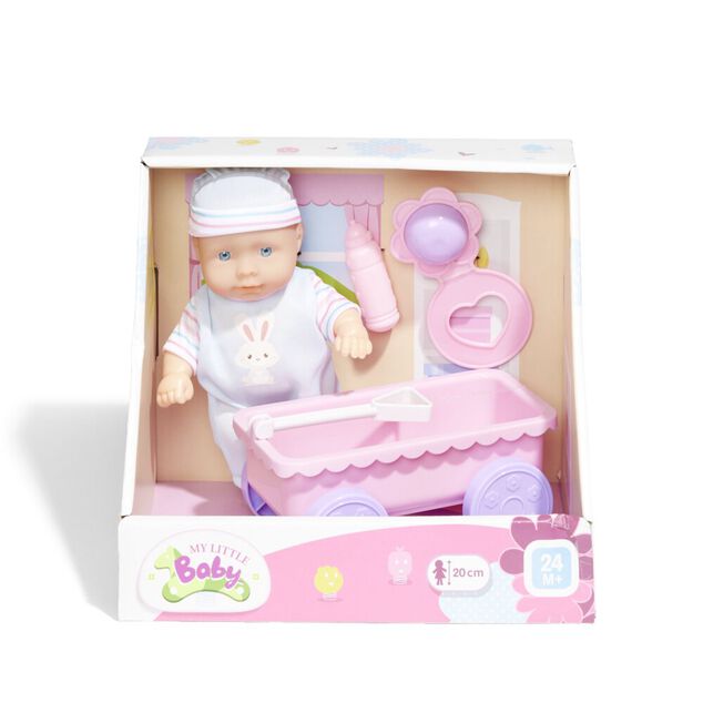 Poup&eacute;e H20cm - 4 mod&egrave;les