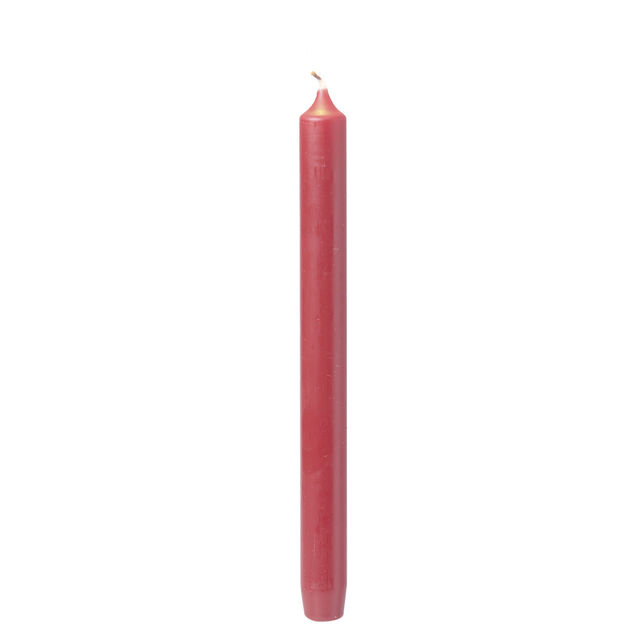 Bougie chandelle rouge &Oslash;2xH25 cm x6