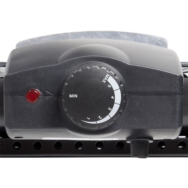 Barbecue 2en1 plancha &eacute;lectrique Town noir 63x39xH80cm 2000W