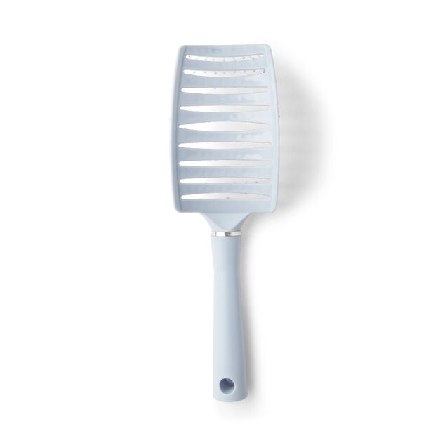 Brosse &agrave; cheveux en plastique 3 coloris