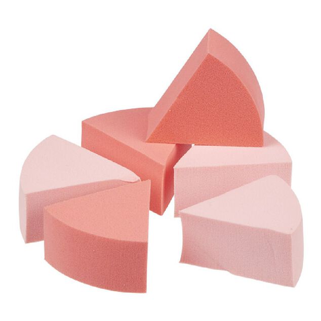 Éponge cosmétique x6 (2 modèles)