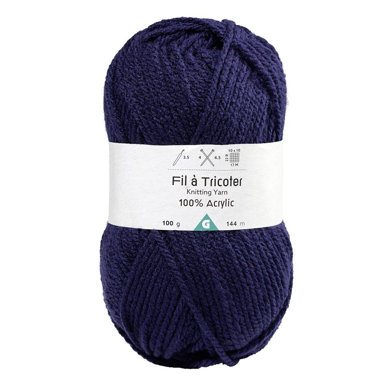 LIHAO Lot de 24 fils à crochet en acrylique avec sac à tricoter