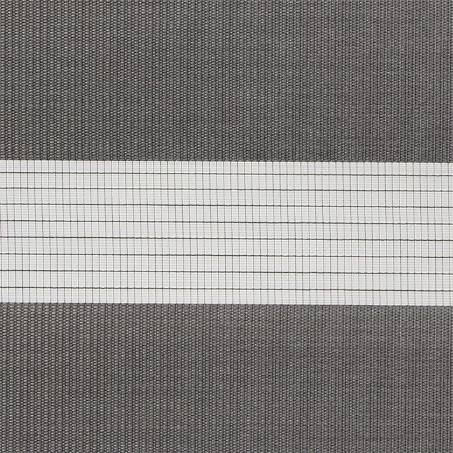 Store enrouleur jour/nuit gris anthracite 45x185cm