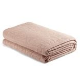 Couvre lit 2 personnes pinsonic feuillage terracotta 220x240cm