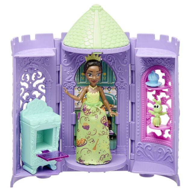 Tourelle princesse Disney surprise plastique 16,5x5xH8cm (4 mod&egrave;les)
