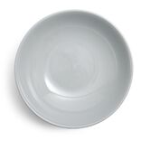 Assiette &agrave; soupe Madrid gr&egrave;s vert d'eau &Oslash;20cm