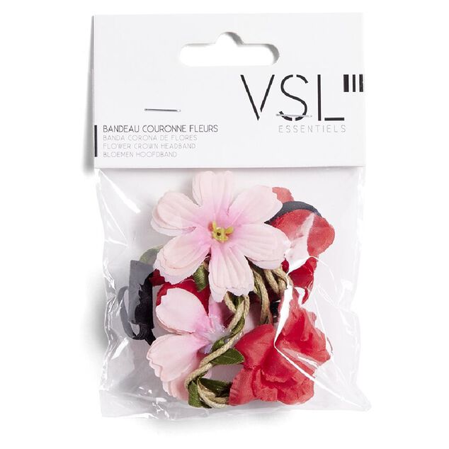 Bandeau couronne fleurs - 3 modèles