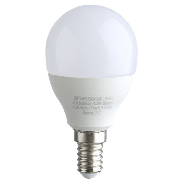 Ampoule LED E14 G45 couleurs changeantes avec t&eacute;l&eacute;commande 470lms