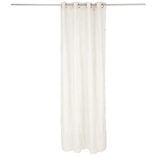 Voilage polyester 140x240cm lin naturel