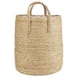Cache pot rond osier 23L &Oslash;30xH38cm
