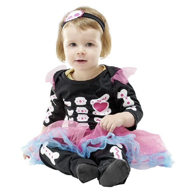 D&eacute;guisement b&eacute;b&eacute; squelette Halloween 18 &agrave; 24 mois