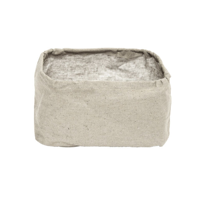 Panier de rangement vert ou marron 17x12xH10cm - 2 mod&egrave;les