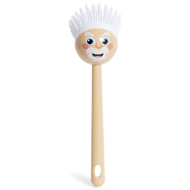 Brosse &agrave; vaisselle t&ecirc;te de poup&eacute;e