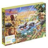 Puzzle ado 1000 pi&egrave;ces faune et flore savane