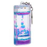 Porte-cl&eacute; sablier liquide 3 mod&egrave;les