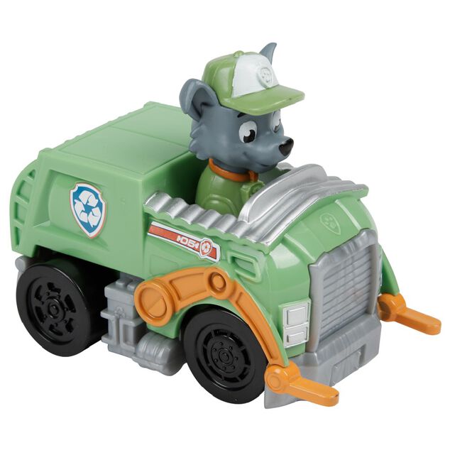 V&eacute;hicule secours mini PAT PATROUILLE en plastique