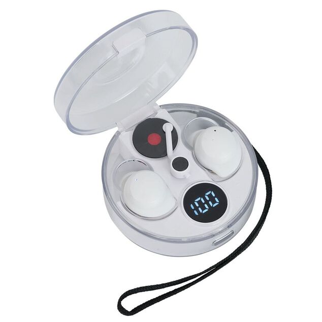 Écouteurs bluetooth ABS et plastique Ø6,6cm - 2 coloris