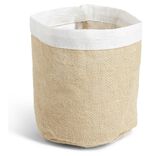 Panier de rangement jute Ø18xH18cm