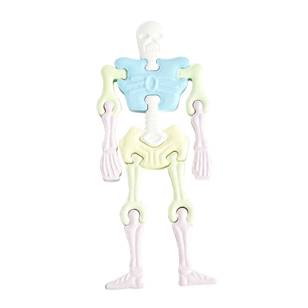 Bonbon Halloween forme squelette