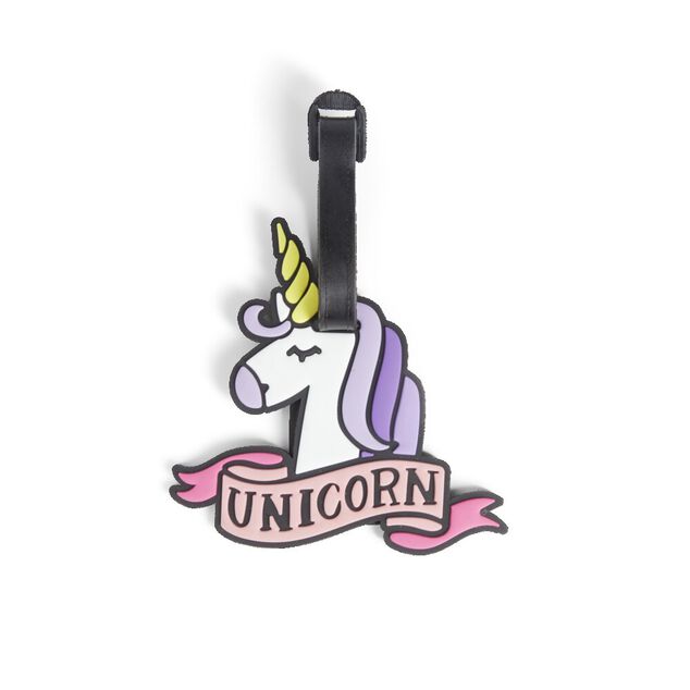 Étiquette de bagage fantaisie (plusieurs modèles)