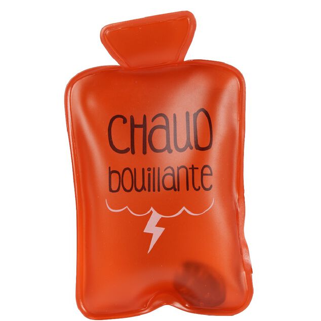 Chaufferette bouillotte r&eacute;utilisable &agrave; message