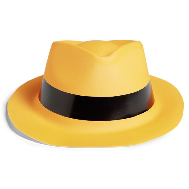 Chapeau fantaisie plastique flashy