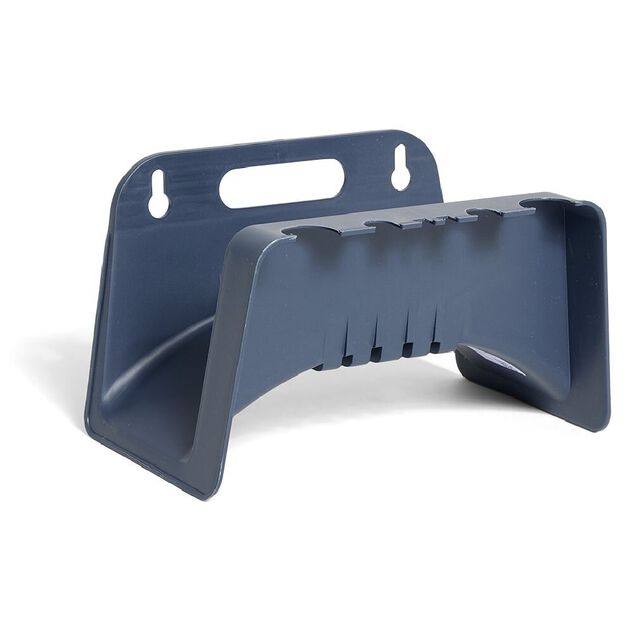 Porte tuyau en plastique bleu