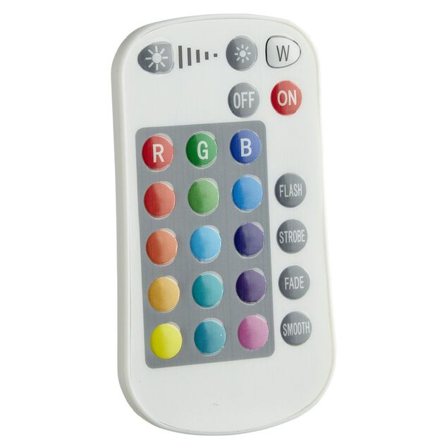 Ampoule LED E14 G45 couleurs changeantes avec t&eacute;l&eacute;commande 470lms
