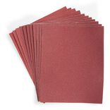 12 Feuilles Abrasives en Corindon - 230 x 280 mm