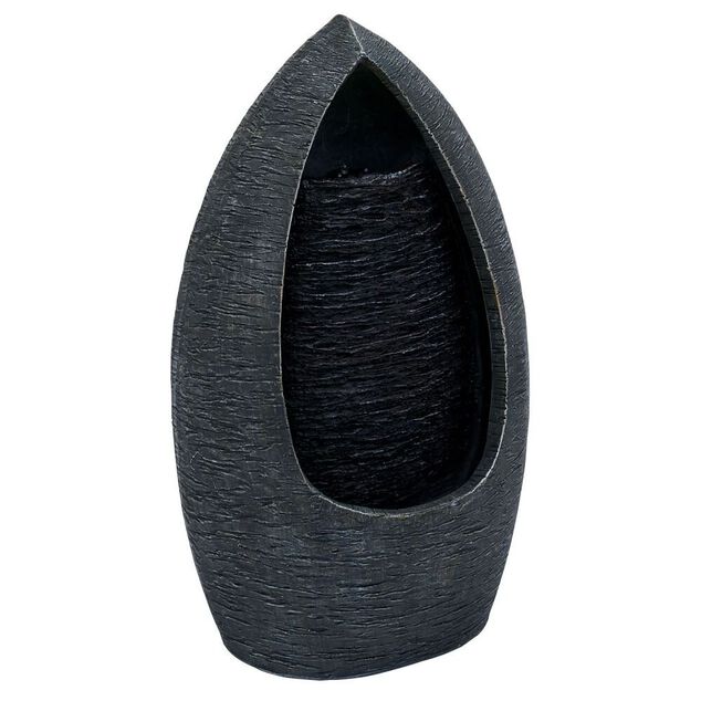 Fontaine de jardin lumineuse design chute d'eau H40cm